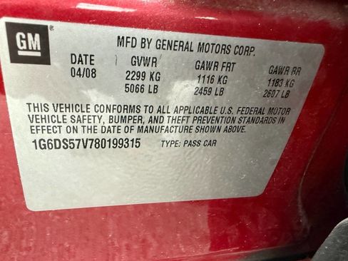 Used 2008 Cadillac CTS 3.6L DI AWD 4dr Sedan w/ Wood Trim Package image 8