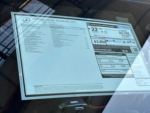 New 2026 Mercedes-Benz GLC 43 AMG 4MATIC image 30