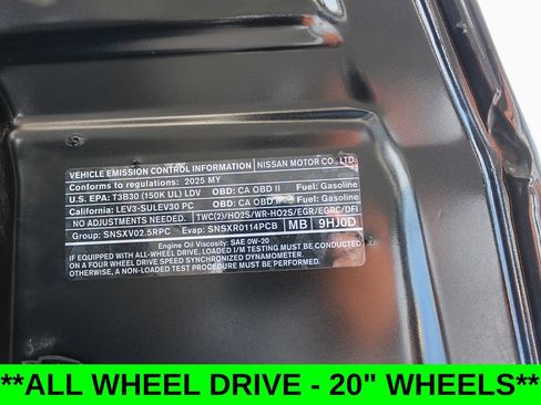 Used 2025 Nissan Altima 2.5 SV AWD/4WD image 28