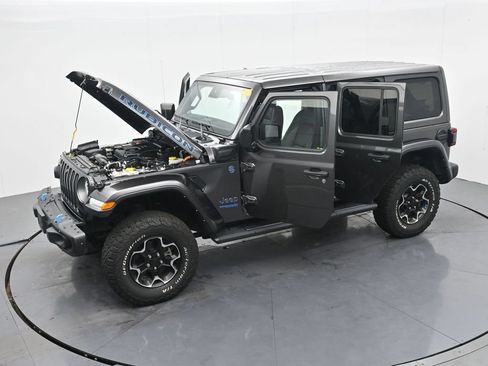 Used 2021 Jeep Wrangler Unlimited Rubicon 4xe w/ Steel Bumper Group AWD/4WD image 39