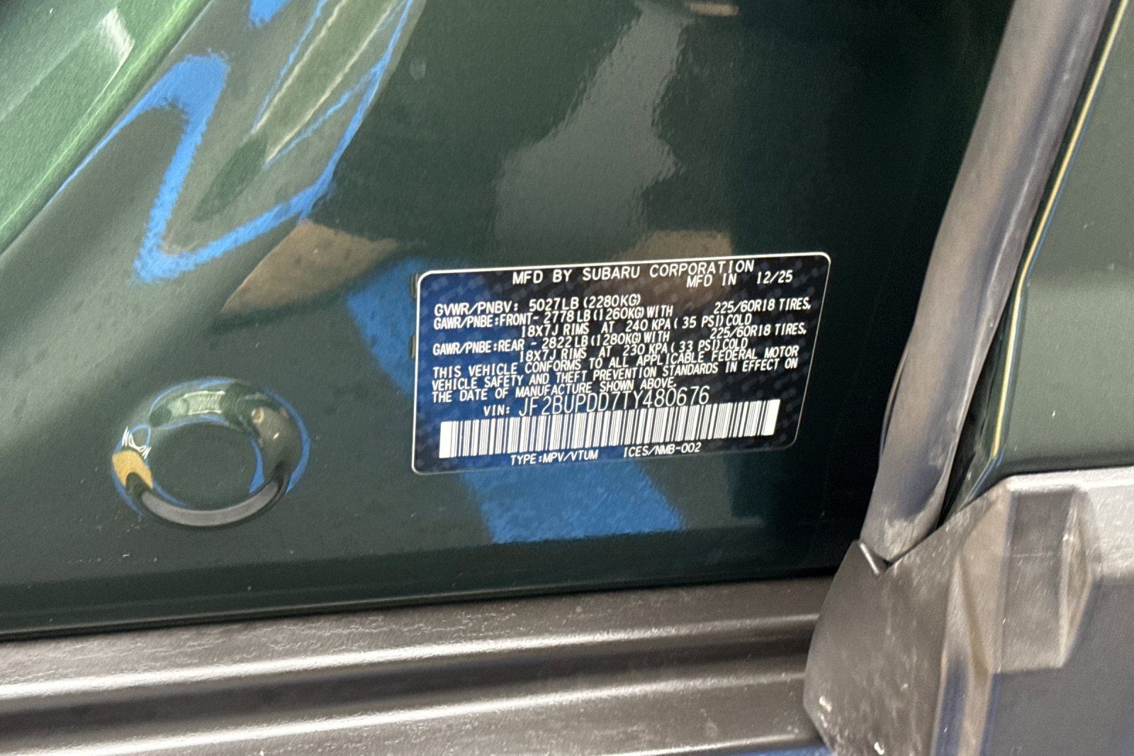 Certified 2026 Subaru Outback Limited AWD/4WD image 29