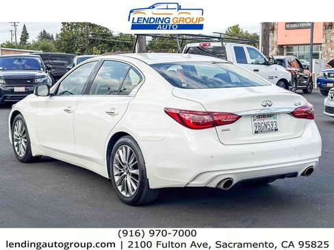 Used 2022 INFINITI Q50 Luxe w/ Cargo Package AWD/4WD image 2