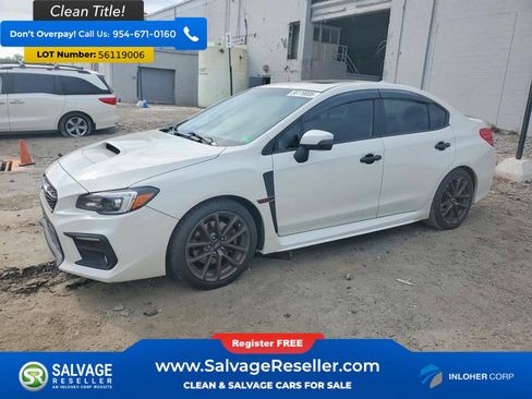Used 2019 Subaru WRX Limited AWD/4WD image 1