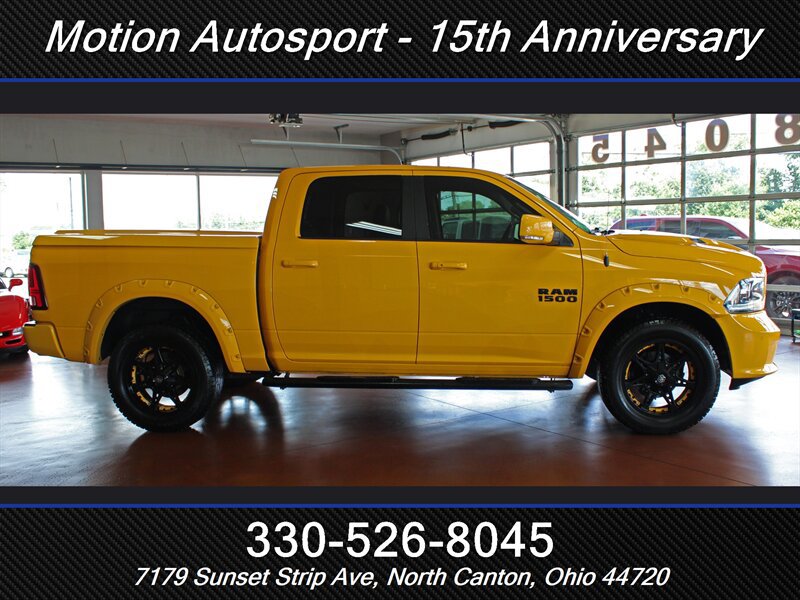 Used 2016 RAM 1500 Sport w/ Stinger Yellow Sport Package AWD/4WD image 9