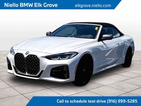 Used 2022 BMW M440i Convertible w/ Premium Package RWD image 1