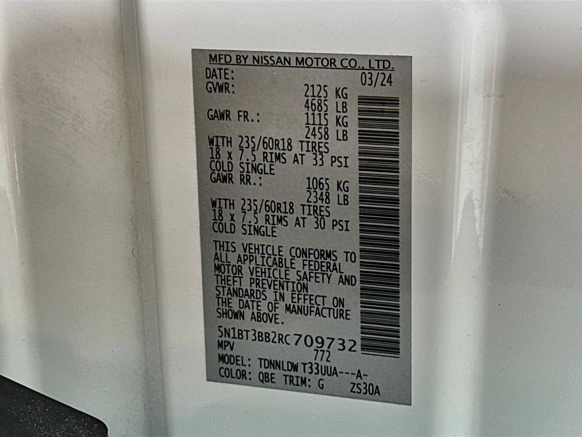 Used 2024 Nissan Rogue SV AWD/4WD image 29