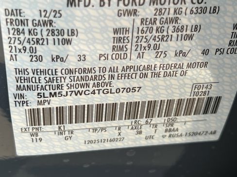 New 2026 Lincoln Aviator Reserve w/ Illumination Package image 27