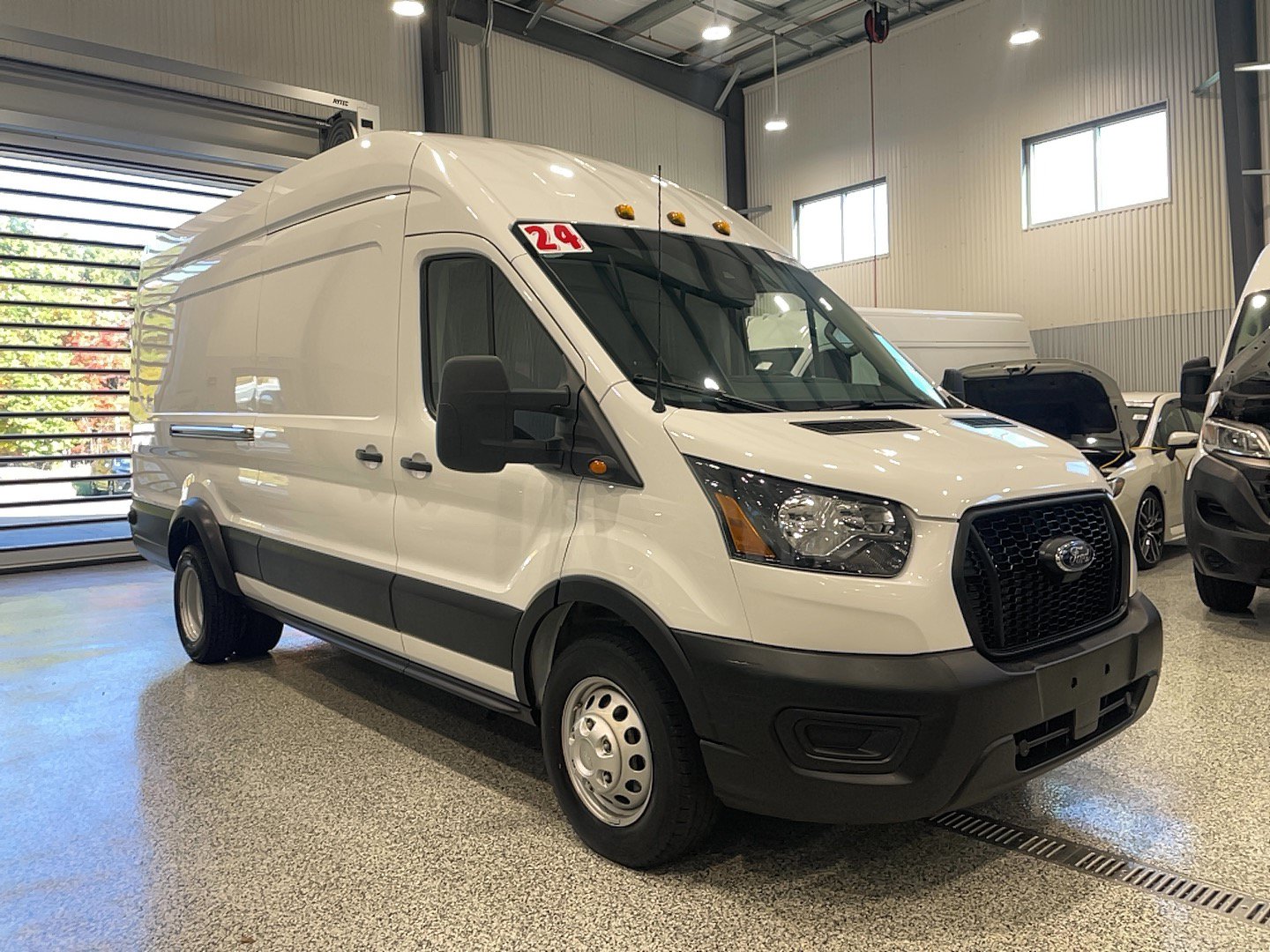 Used 2024 Ford Transit 350 148 High Roof Extended DRW RWD image 1