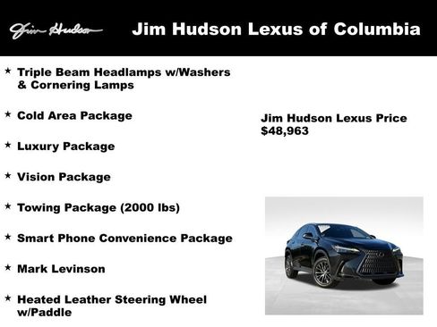 Certified 2024 Lexus NX 350h AWD w/ Vision Package image 3