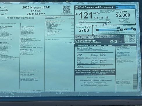 New 2026 Nissan Leaf w/ Illuminated Package image 12