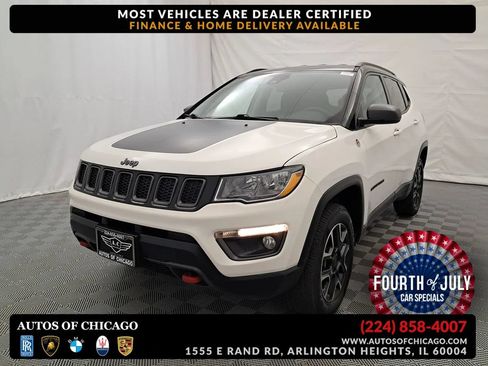 Used 2021 Jeep Compass Trailhawk AWD/4WD image 1