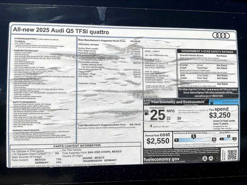 New 2025 Audi Q5 Premium image 18