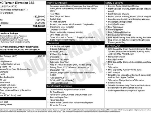 New 2026 GMC Terrain Elevation AWD/4WD image 2