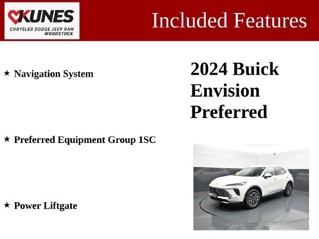Used 2024 Buick Envision Preferred AWD/4WD image 3
