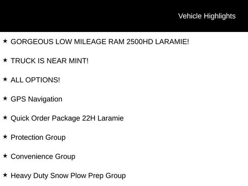 Used 2016 RAM 2500 Laramie w/ Convenience Group AWD/4WD image 5