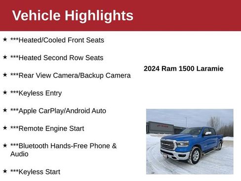 Used 2024 RAM 1500 Laramie image 3
