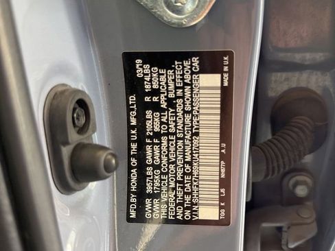 Used 2019 Honda Civic EX image 18
