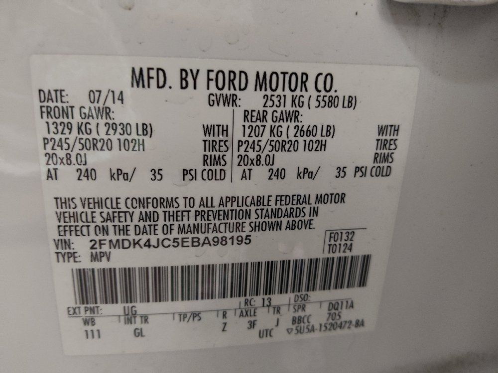 Used 2014 Ford Edge SEL w/ Equipment Group 205A AWD/4WD image 33