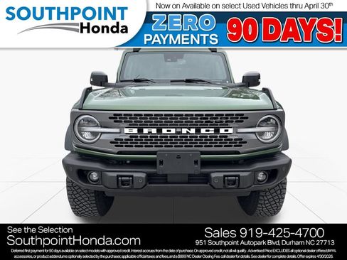 Used 2023 Ford Bronco Badlands w/ Sasquatch Package image 2