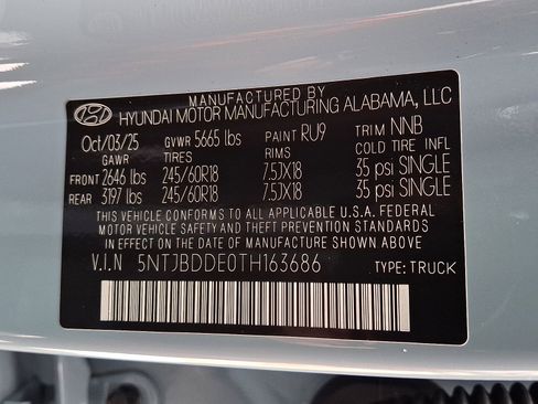 New 2026 Hyundai Santa Cruz SEL image 10