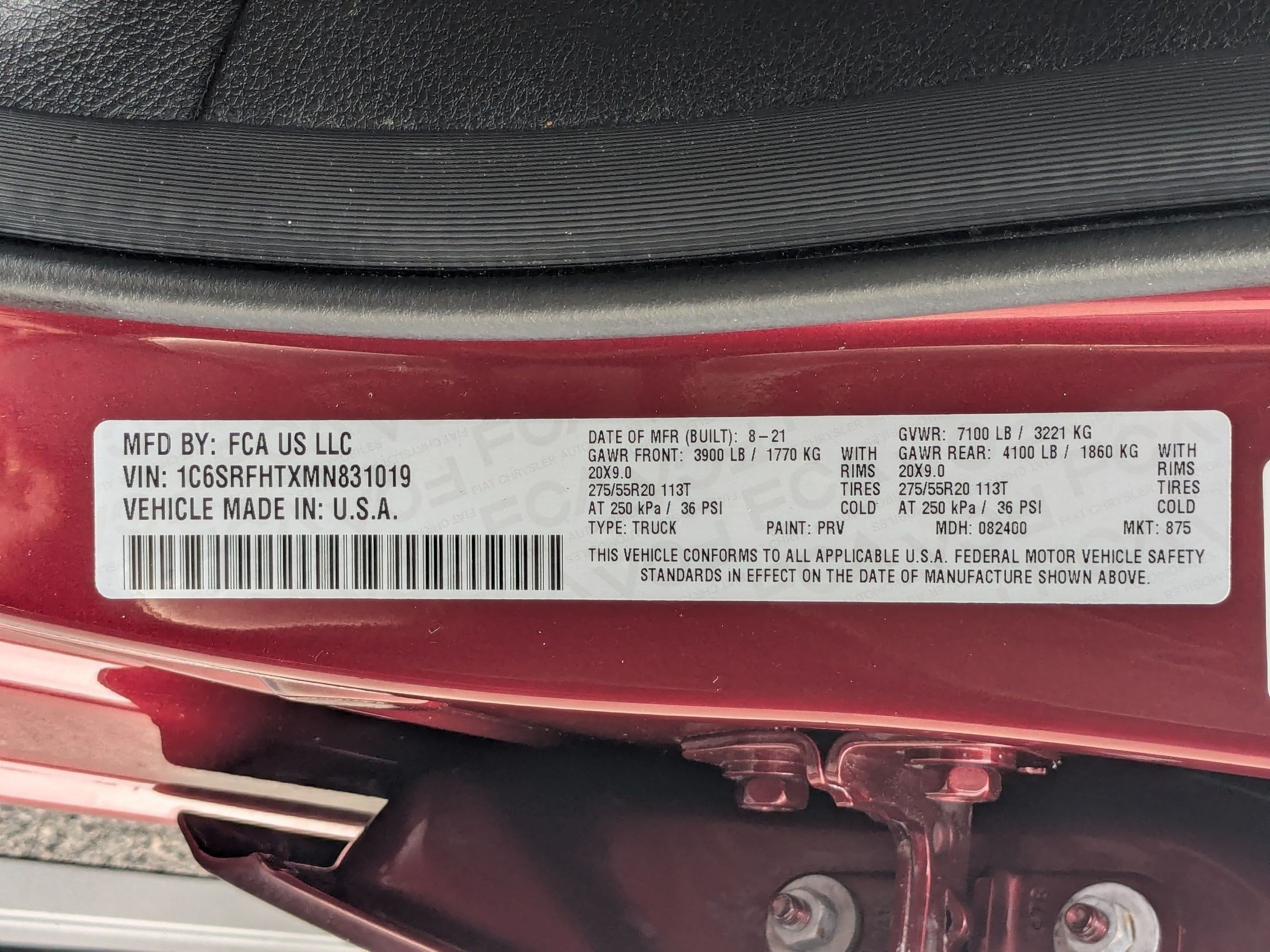 Used 2021 RAM 1500 Limited AWD/4WD image 33
