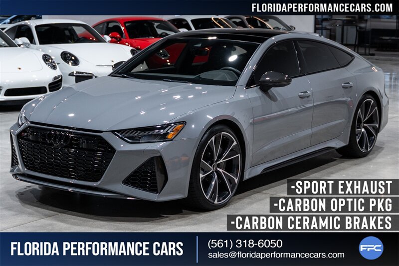 Used 2021 Audi RS 7 Sportback w/ Carbon Optic Package AWD/4WD image 1