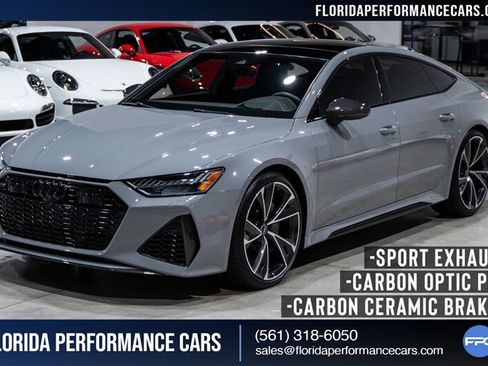 Used 2021 Audi RS 7 Sportback w/ Carbon Optic Package AWD/4WD image 1