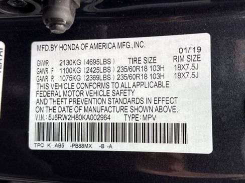 Used 2019 Honda CR-V EX-L image 22