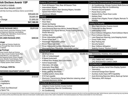 New 2026 Buick Enclave Avenir w/ Super Cruise Package image 40