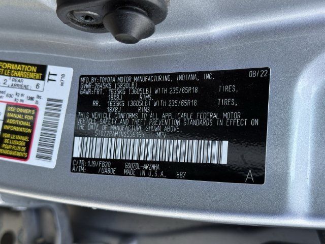 Used 2022 Toyota Highlander LE FWD image 34