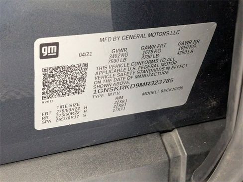 Certified 2021 Chevrolet Tahoe RST image 39