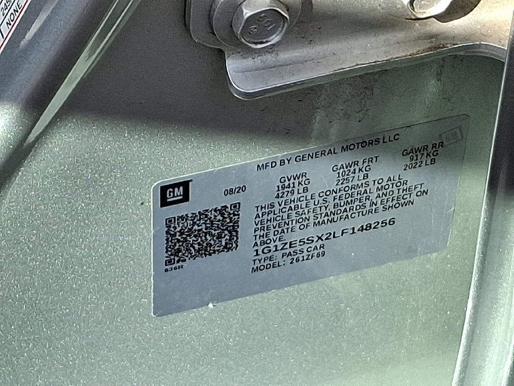 Certified 2020 Chevrolet Malibu Premier FWD image 29