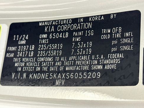 Used 2025 Kia Carnival SX Prestige FWD image 39