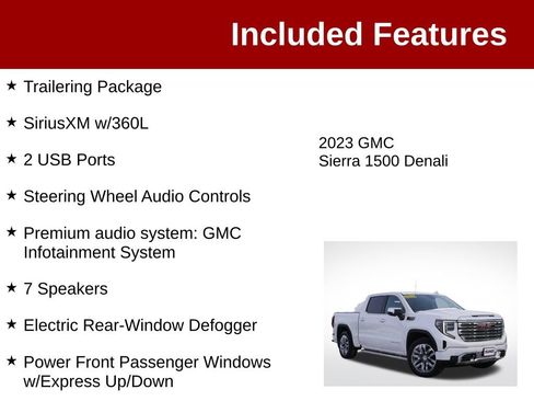Used 2023 GMC Sierra 1500 Denali AWD/4WD image 4