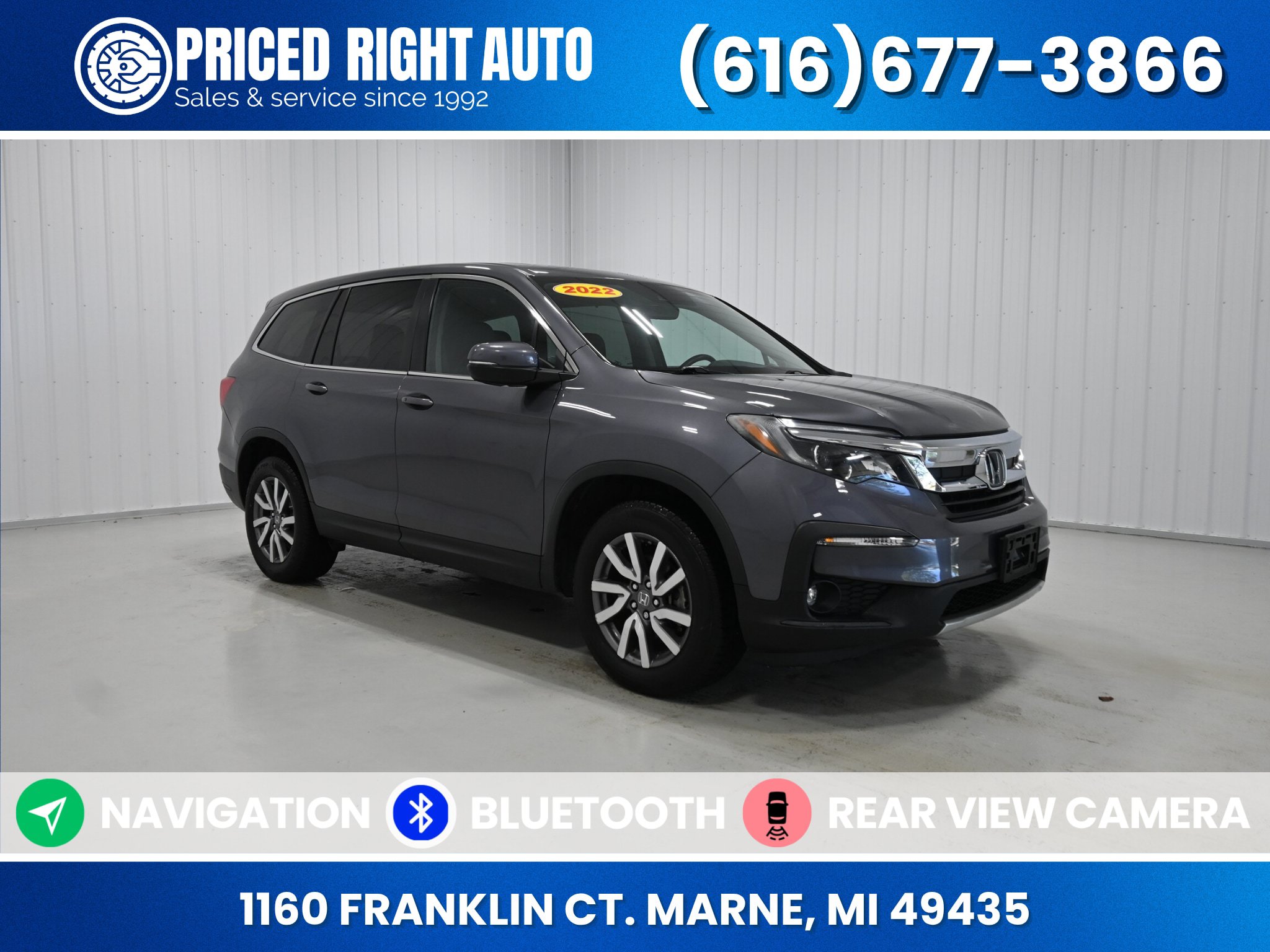 Used 2022 Honda Pilot EX-L image 1