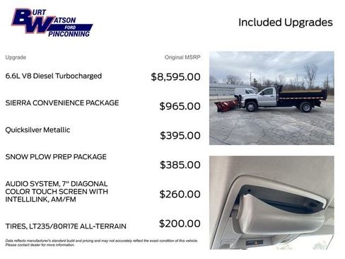 Used 2016 GMC Sierra 3500 4x4 Regular Cab w/ Sierra Convenience Package image 3