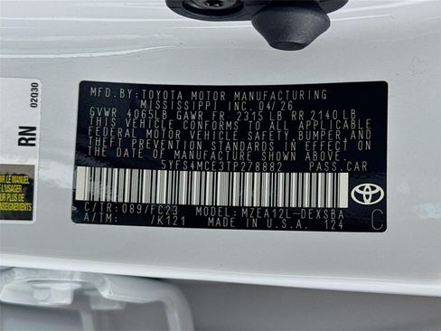 Used 2026 Toyota Corolla SE FWD image 30