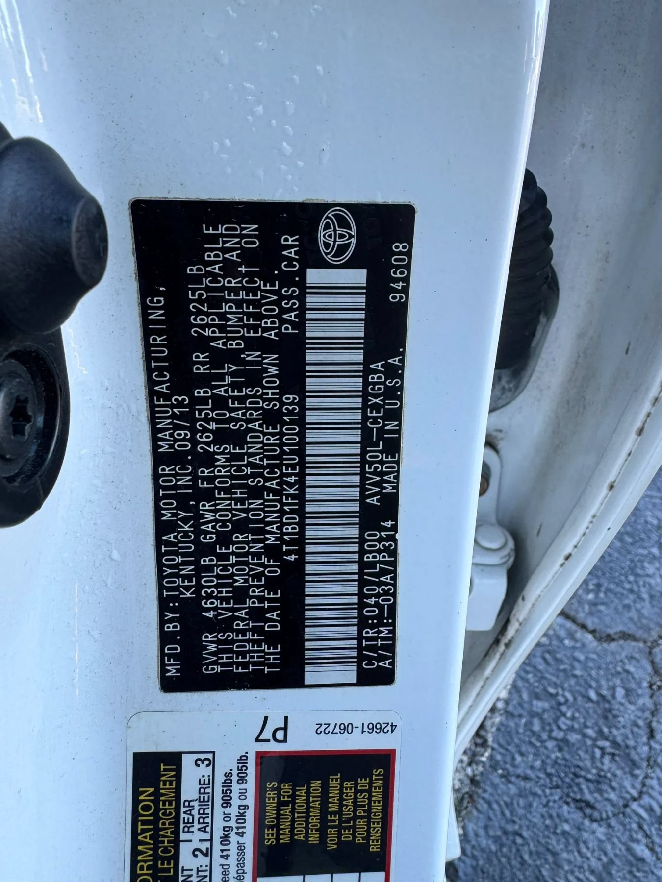 Used 2014 Toyota Camry XLE w/ Leather Package FWD image 30