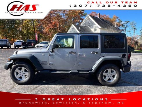 Used 2018 Jeep Wrangler Unlimited Sport S image 3