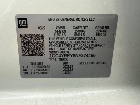 Used 2022 Chevrolet Silverado 2500 High Country w/ Z71 Off-Road Package image 14