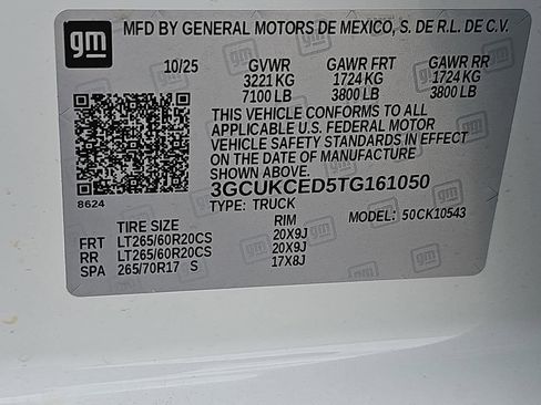 New 2026 Chevrolet Silverado 1500 Custom Trail Boss w/ LPO, Dark Essentials Package AWD/4WD image 38