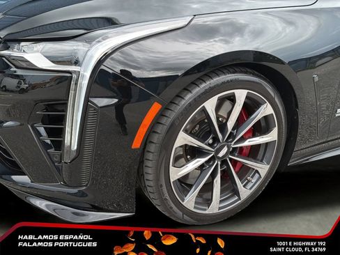 Certified 2023 Cadillac CT4 V Blackwing w/ Driver Assist Package RWD image 38
