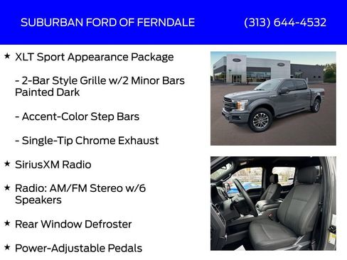 Used 2020 Ford F150 XLT w/ Equipment Group 302A Luxury AWD/4WD image 17