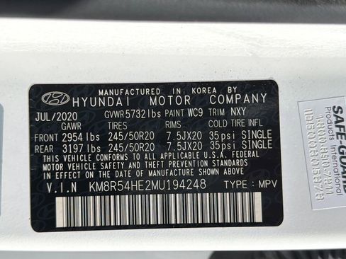 Used 2021 Hyundai Palisade Limited w/ Cargo Package image 32