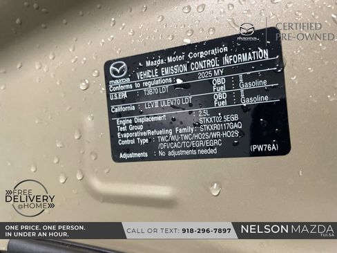 Certified 2025 MAZDA CX-5 Carbon Edition image 51