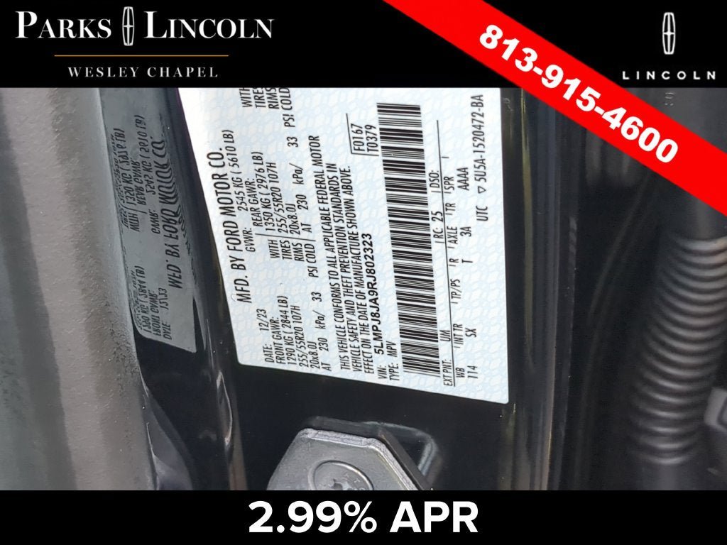 Certified 2024 Lincoln Nautilus Premier w/ Jet Appearance Package AWD/4WD image 34
