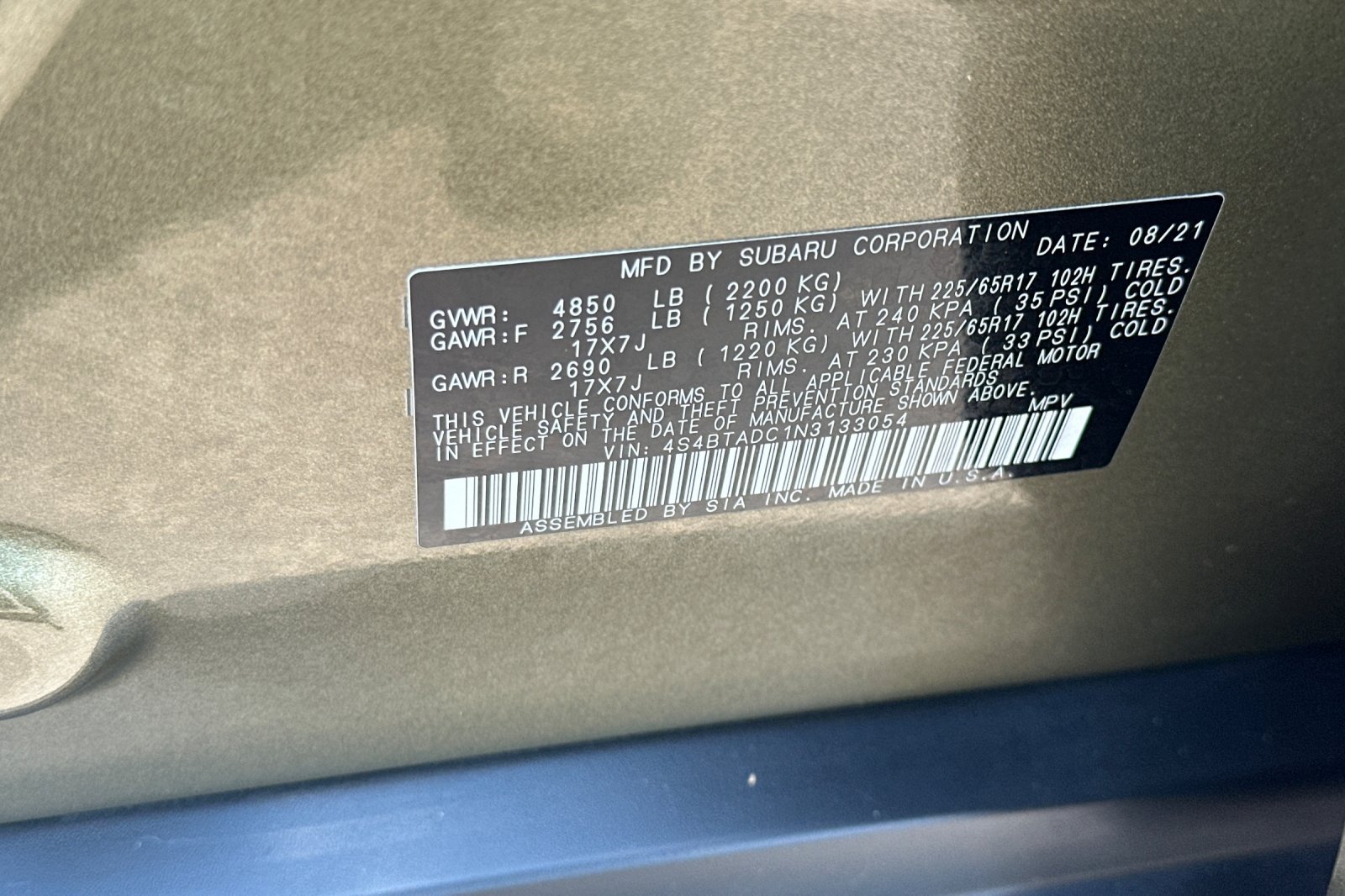 Used 2022 Subaru Outback Premium AWD/4WD image 34