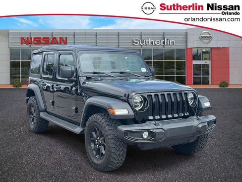 Used 2022 Jeep Wrangler Unlimited Sport AWD/4WD image 1