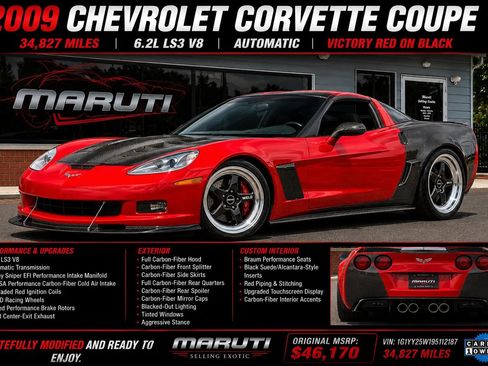 Used 2009 Chevrolet Corvette Coupe RWD image 55