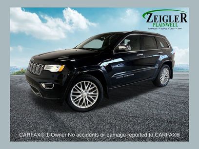 Used 2018 Jeep Grand Cherokee Overland w/ Jeep Active Safety Group